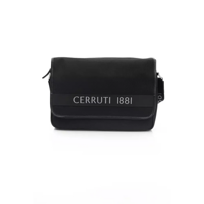 Cerruti 1881 Black Nylon Women Crossbody Bag