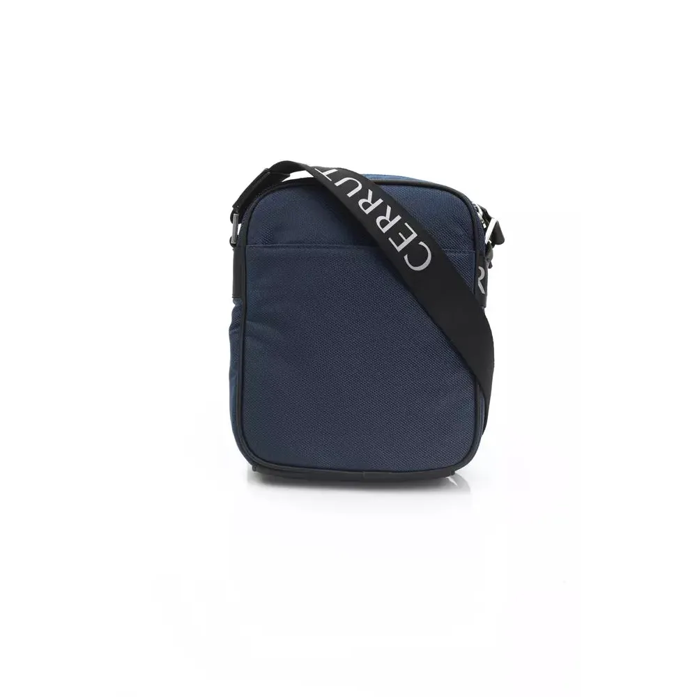 Cerruti 1881 Blue Nylon Women Crossbody Bag