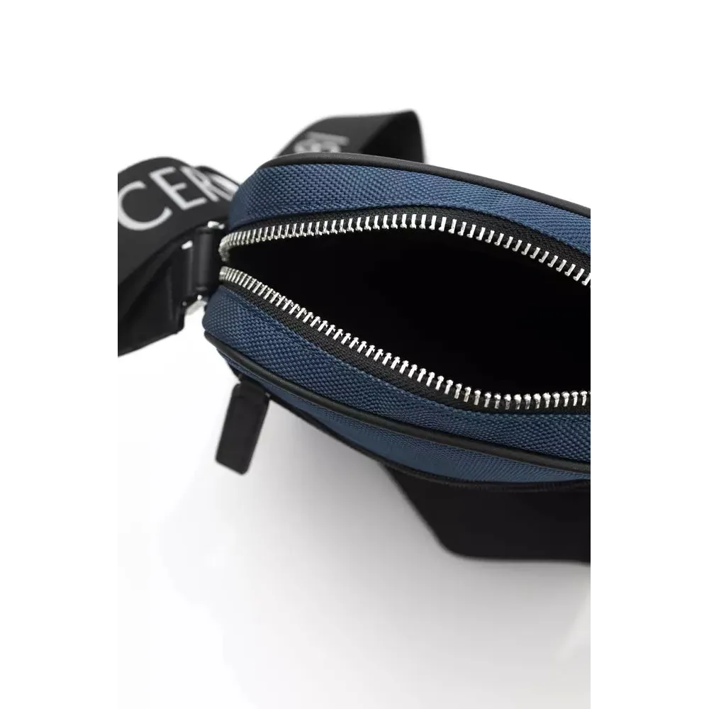 Cerruti 1881 Blue Nylon Women Crossbody Bag