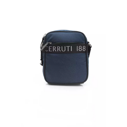 Cerruti 1881 Blue Nylon Women Crossbody Bag