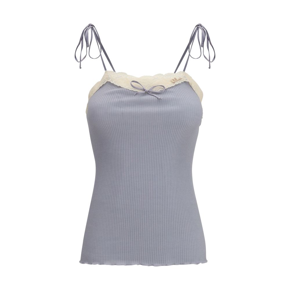 Chloé Blue Cashmere T-Shirt
