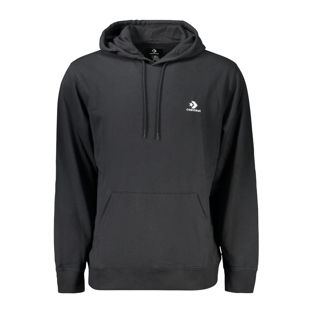 Converse Black Cotton Men's Hoodie