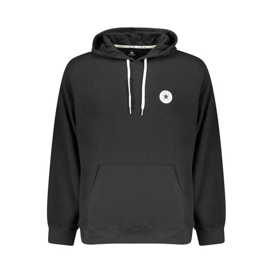 Converse Black Cotton Men's Sweatshirt