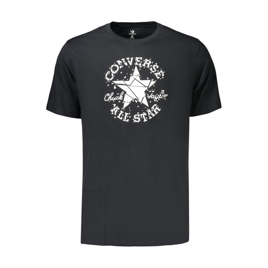 Converse Black Cotton Men's T-Shirt