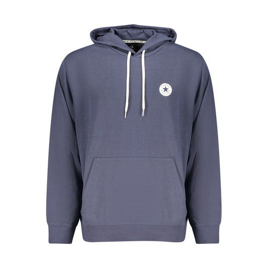 Converse Blue Cotton Men's Hoodie