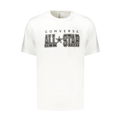 Converse White Cotton Mens T-Shirt