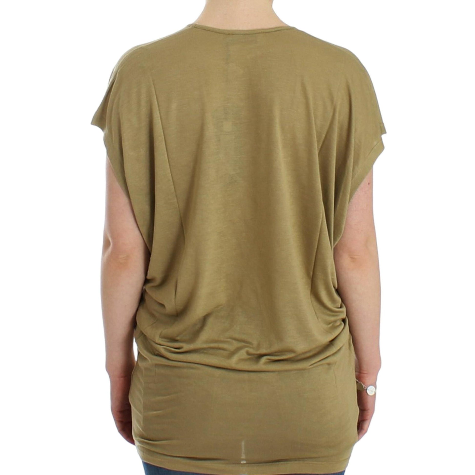 Costume National Green print shortsleeve t-shirt