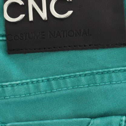 Costume National Green straight leg jeans