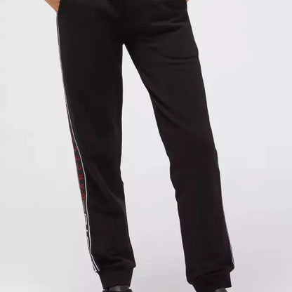 Custo Barcelona Black Cotton Women Sweatpant