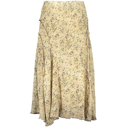 Desigual Beige Polyester Women's Skirt