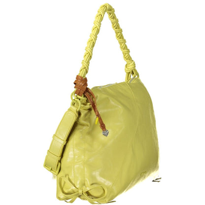 Desigual Giallo Polyurethane Women Handbag