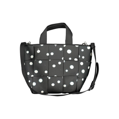 Desigual Nero Poliuretano Woman Shoulder Bag