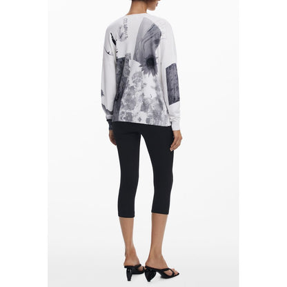 Desigual White Viscosa Women's Jersey