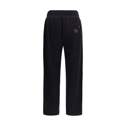 Dolce & Gabbana Black Cotton Joggers (Workout Pants)