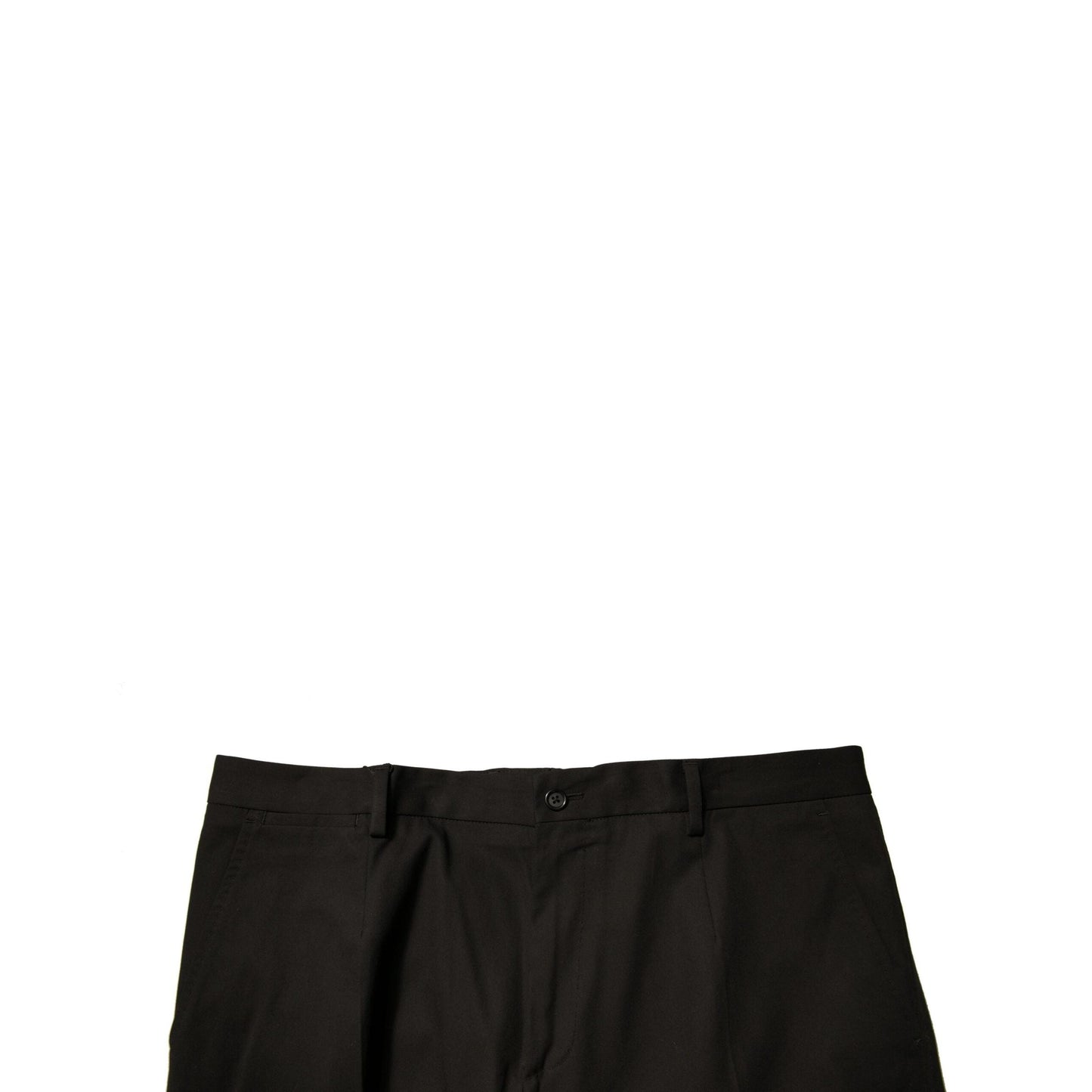 Dolce & Gabbana Black Cotton Men Cargo Casual Pants