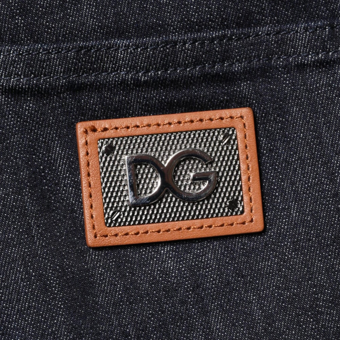 Dolce & Gabbana Black Cotton Stretch Skinny Denim Men Jeans