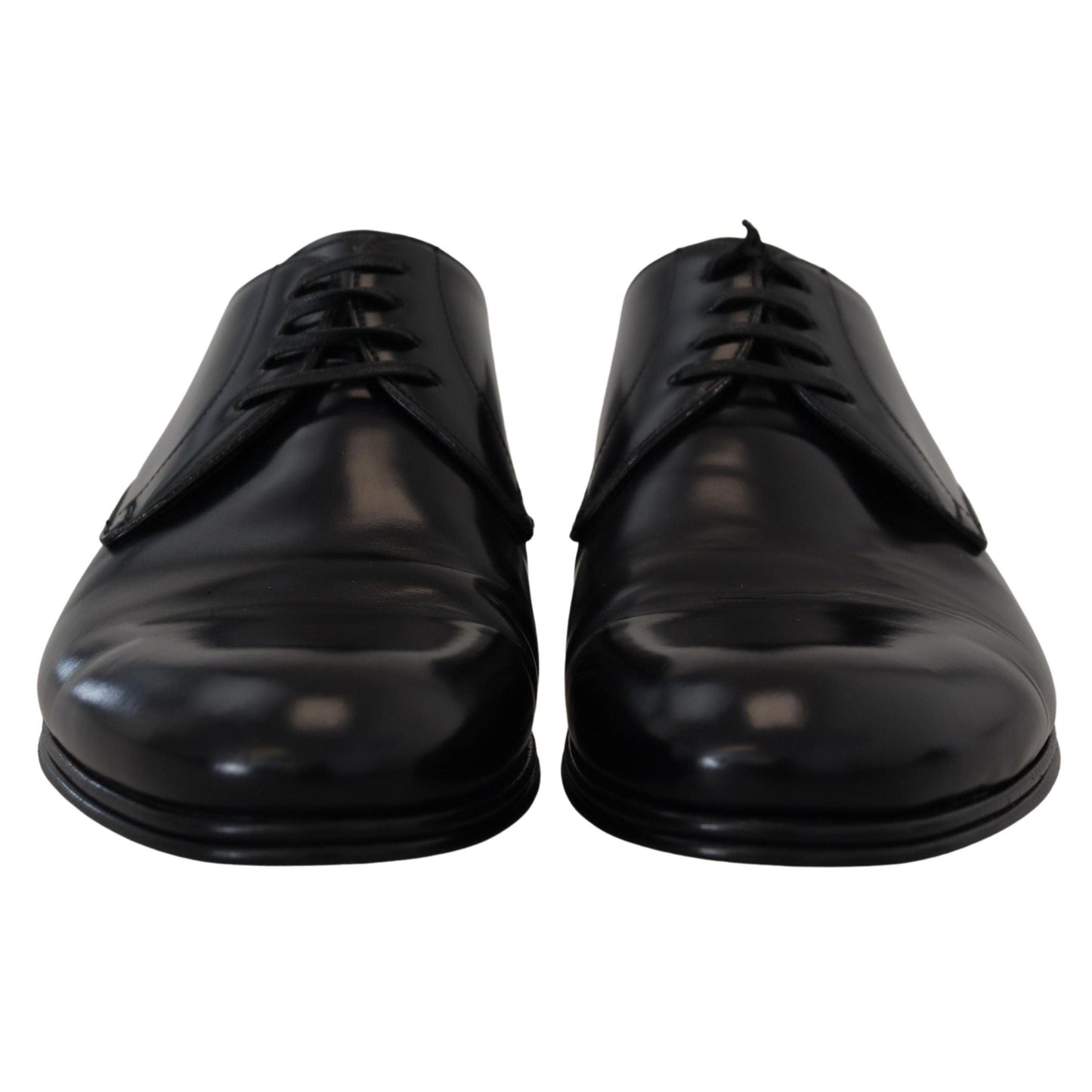 Dolce & Gabbana Black Leather Formal Dress Shoes