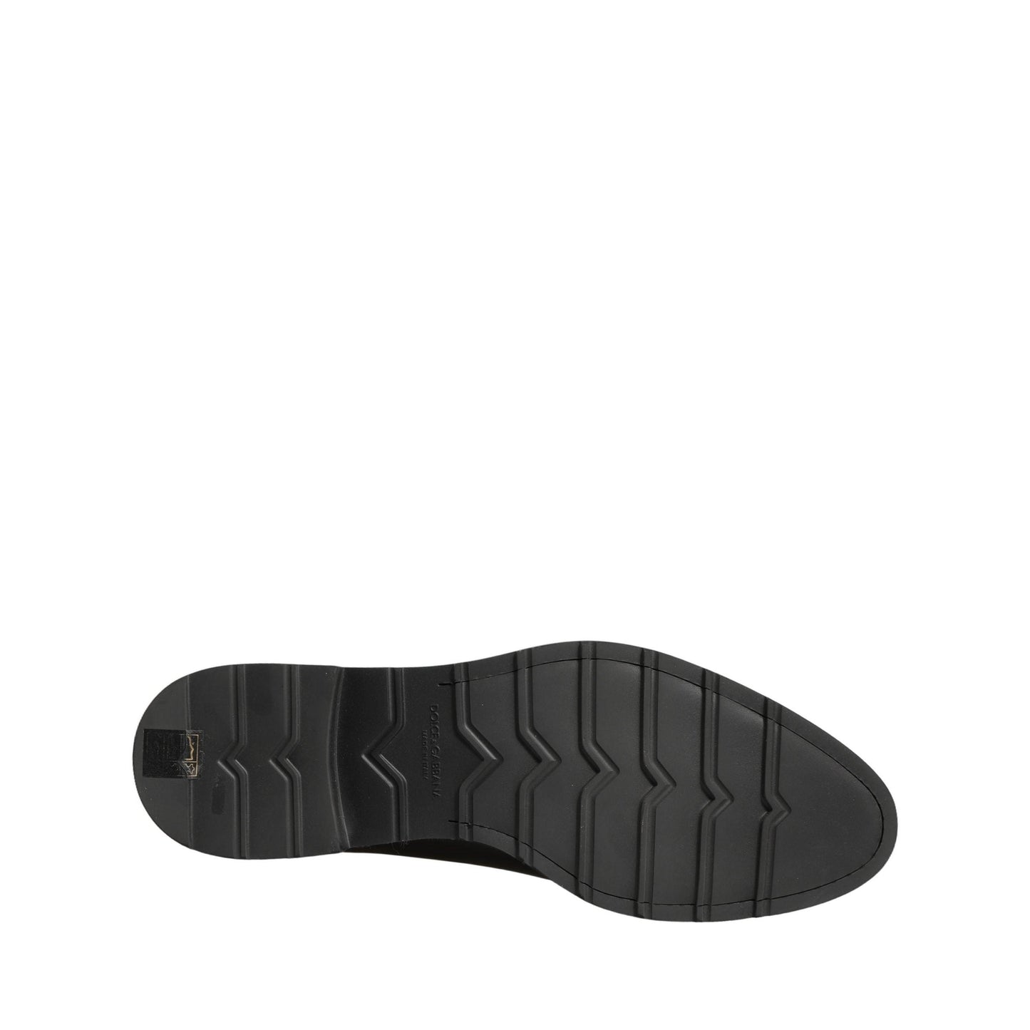 Dolce & Gabbana Black Leather Men Oxford Dress Formal Shoes