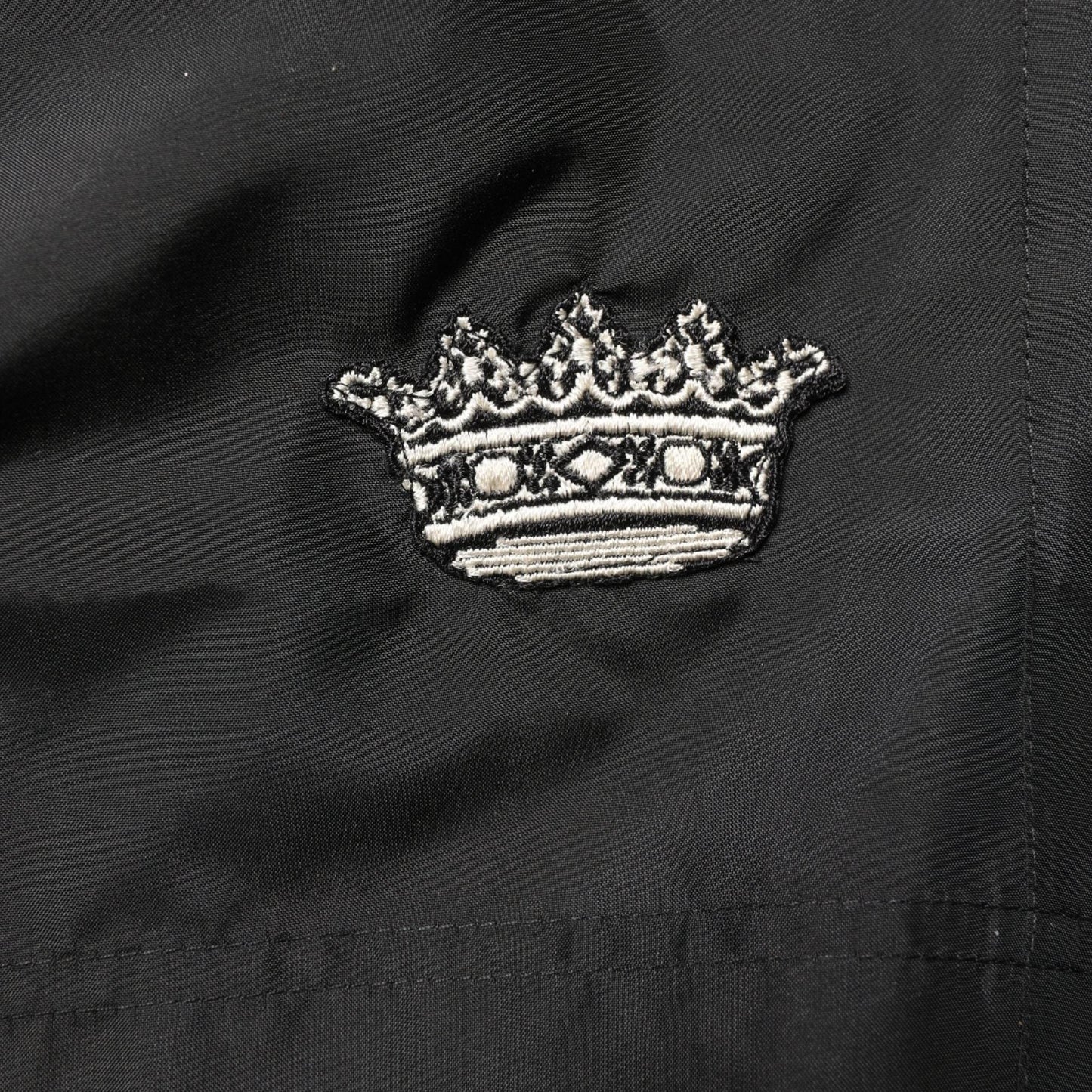 Dolce & Gabbana Black Polyester Drawstring Men Shorts Swimwear