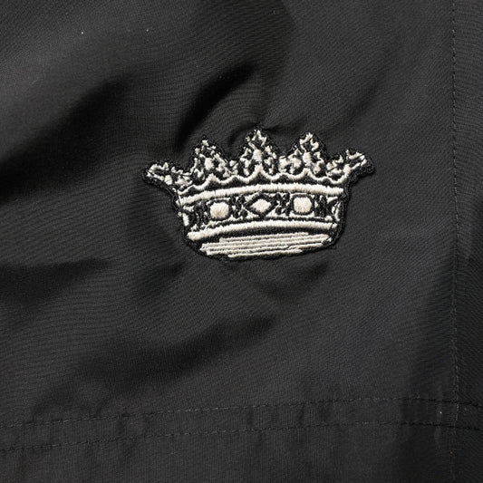 Dolce & Gabbana Black Polyester Drawstring Men Shorts Swimwear