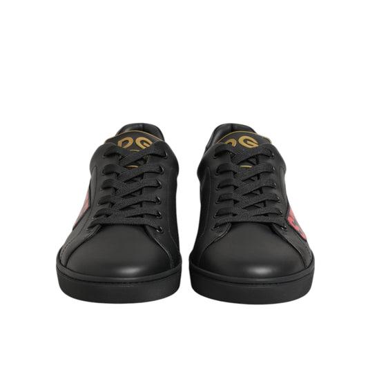 Dolce & Gabbana Black Street Life Low Top Men Sneakers Shoes