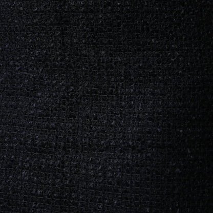 Dolce & Gabbana Black Virgin Wool Pencil Cut Midi Skirt