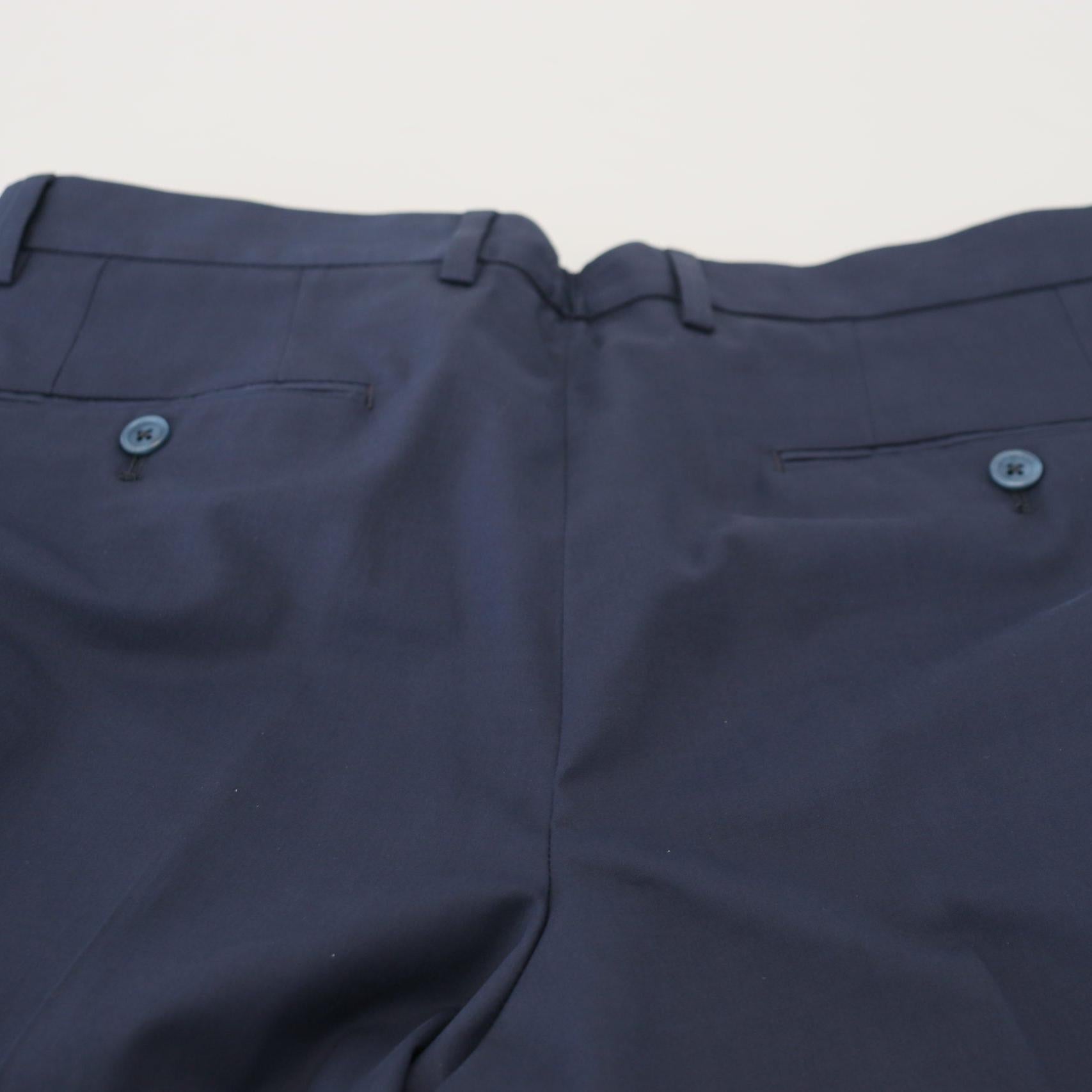 Dolce & Gabbana Blue Chinos Cotton Stretch Casual Shorts