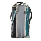 Dolce & Gabbana Blue Leather Cross Body Neck Strap Card Slot Phone Pocket