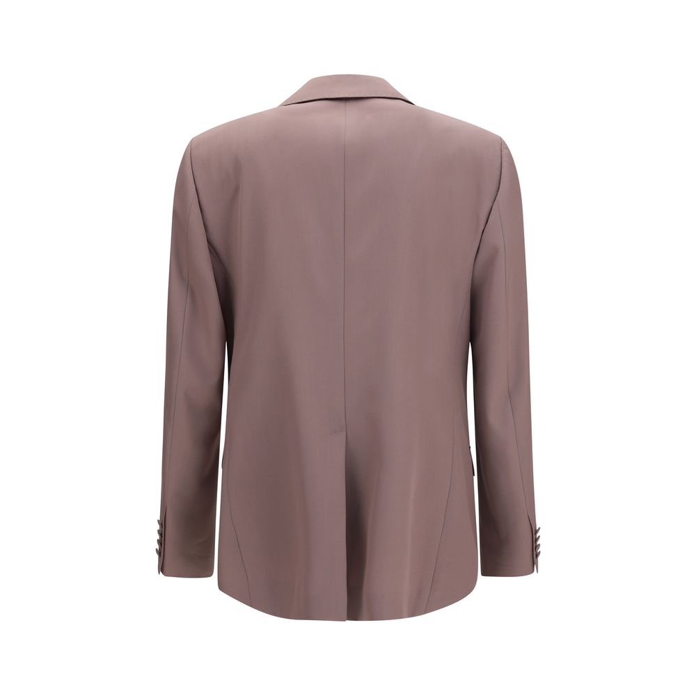 Dolce & Gabbana Brown Wool Oves Aries Jacket