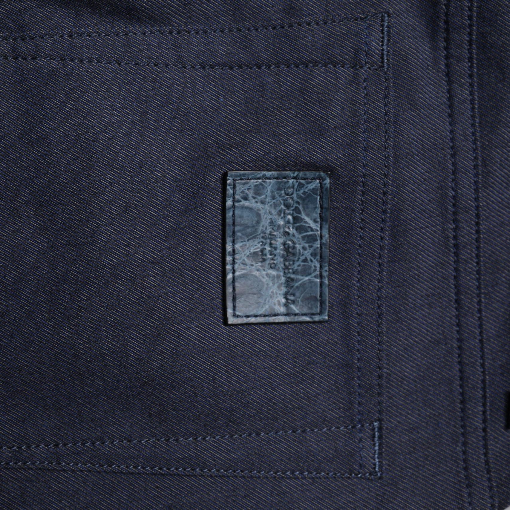 Dolce & Gabbana Dark Blue Cotton Stretch Skinny Denim Jeans