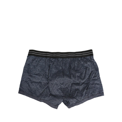 Dolce & Gabbana Dark Blue Logo Cotton Regular Boxer Underwear