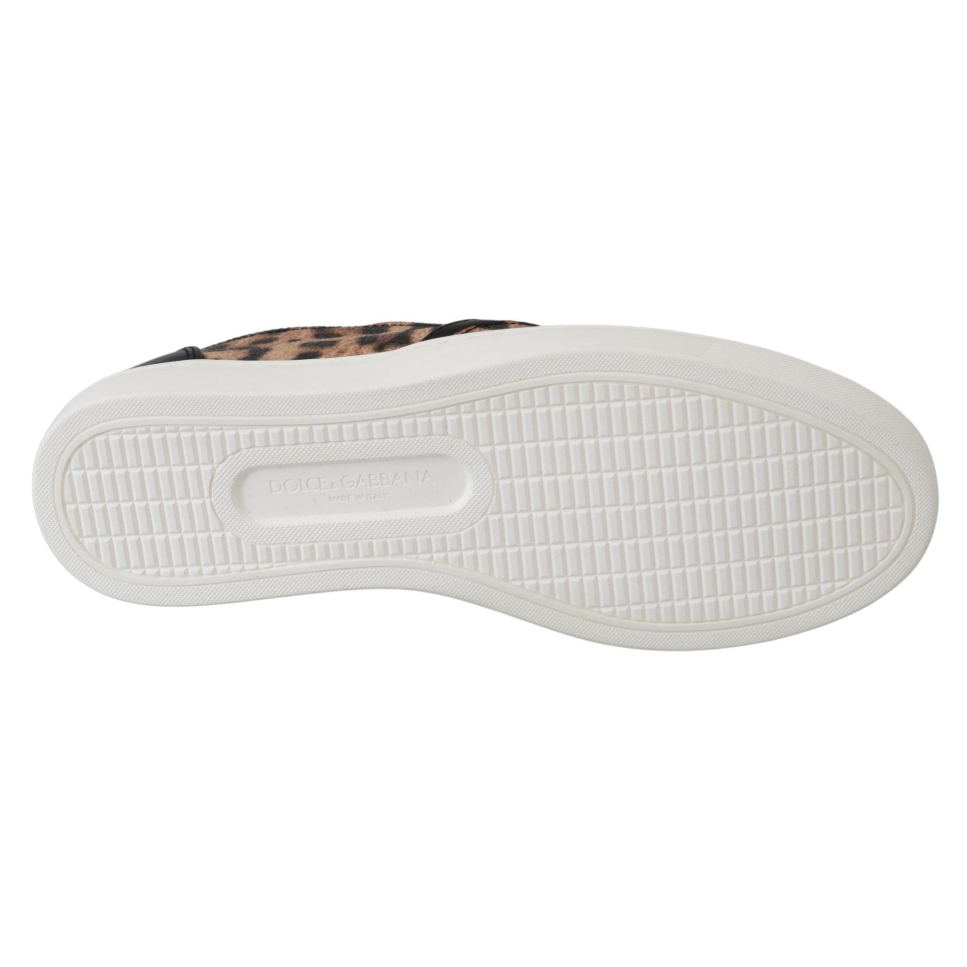 Dolce & Gabbana Leather Leopard #dgfamily Loafers Shoes