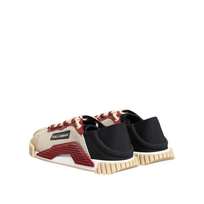 Dolce & Gabbana Multicolor Low Top NS1 Men Sneakers Shoes