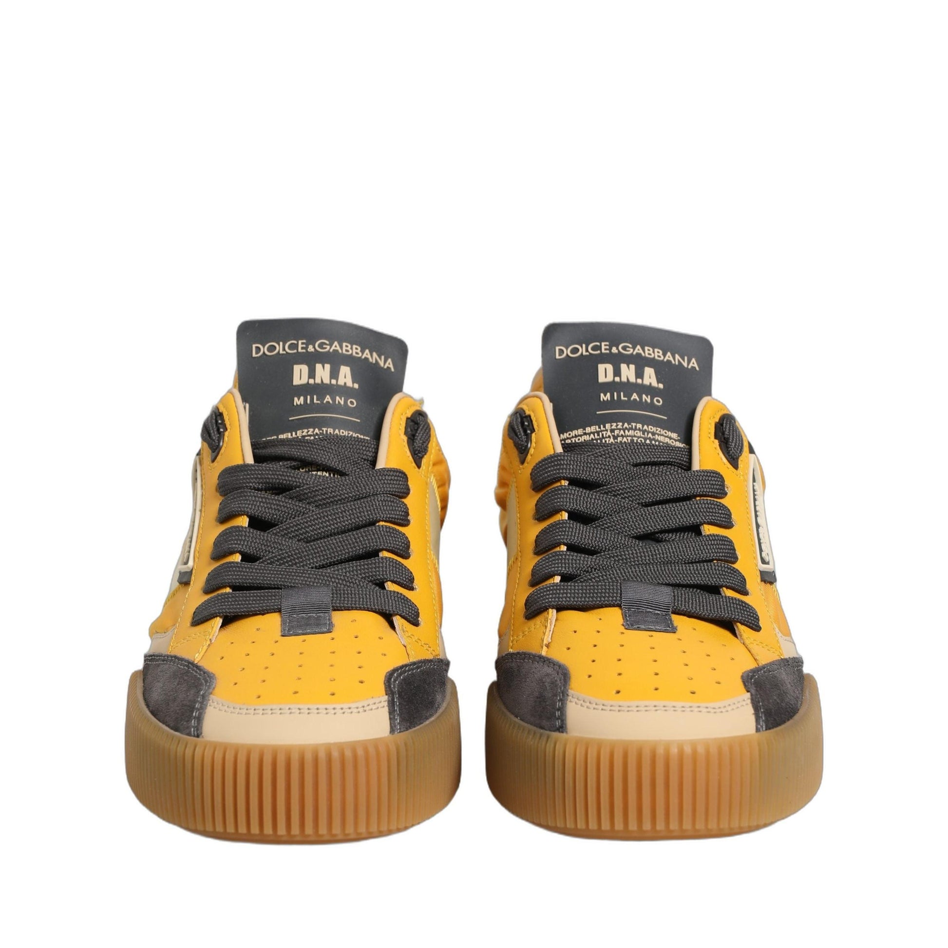 Dolce & Gabbana Multicolor MIAMI Low Top Sneakers Shoes