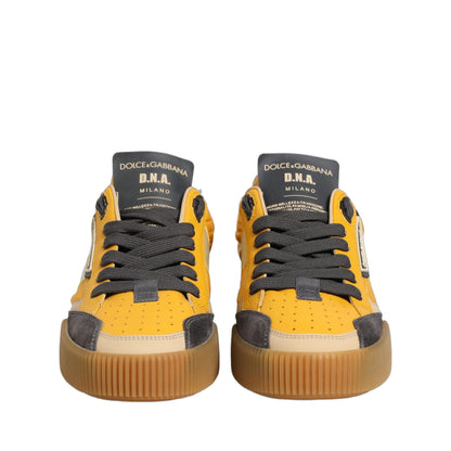 Dolce & Gabbana Multicolor MIAMI Low Top Sneakers Shoes