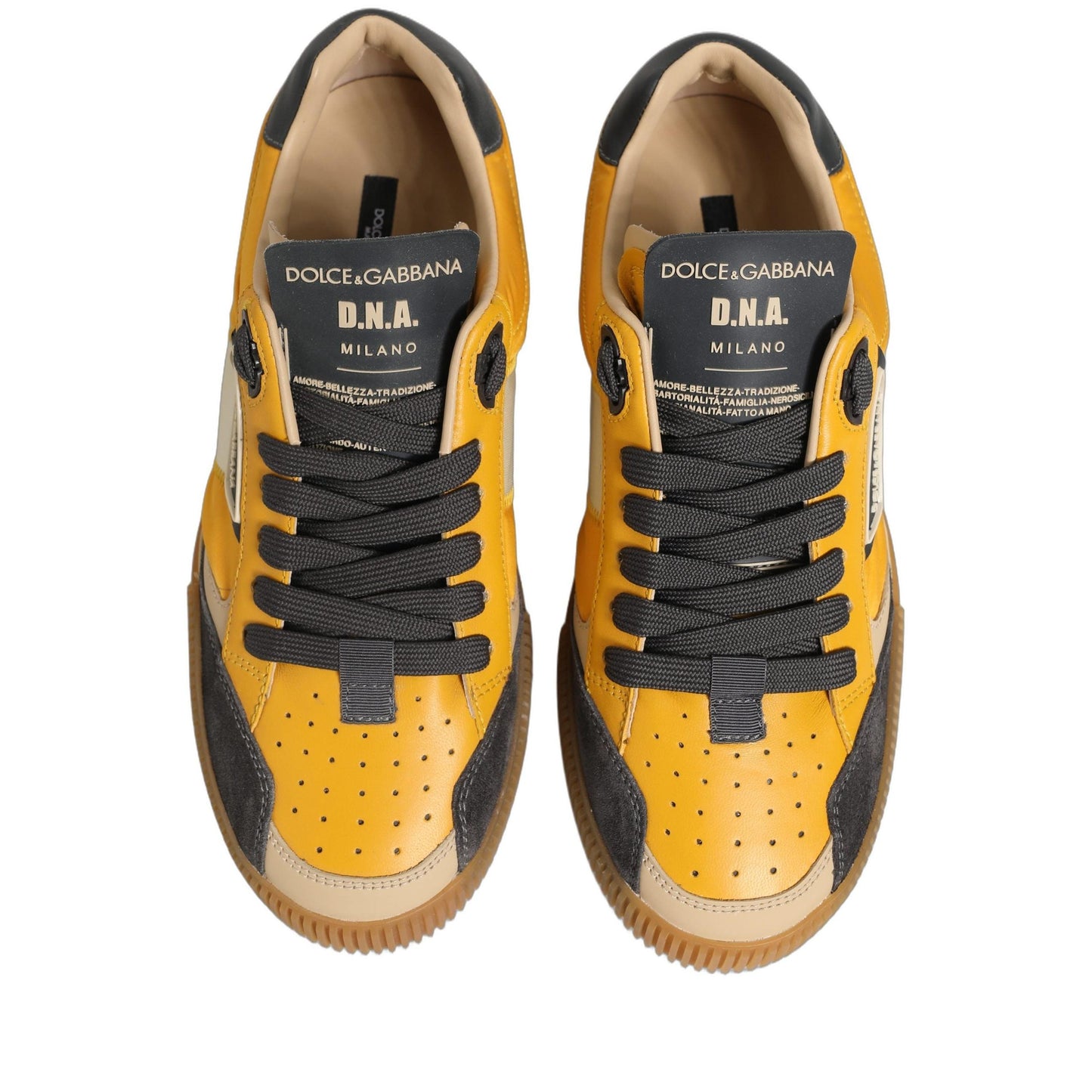 Dolce & Gabbana Multicolor MIAMI Low Top Sneakers Shoes