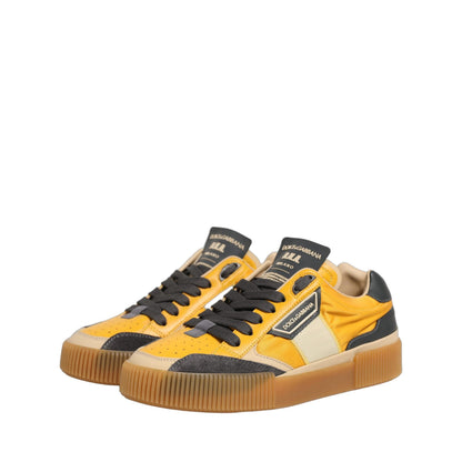 Dolce & Gabbana Multicolor MIAMI Low Top Sneakers Shoes