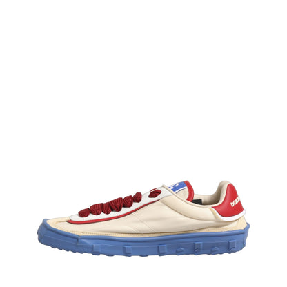 Dolce & Gabbana Multicolor Old Runner Lace Up Sneakers Shoes