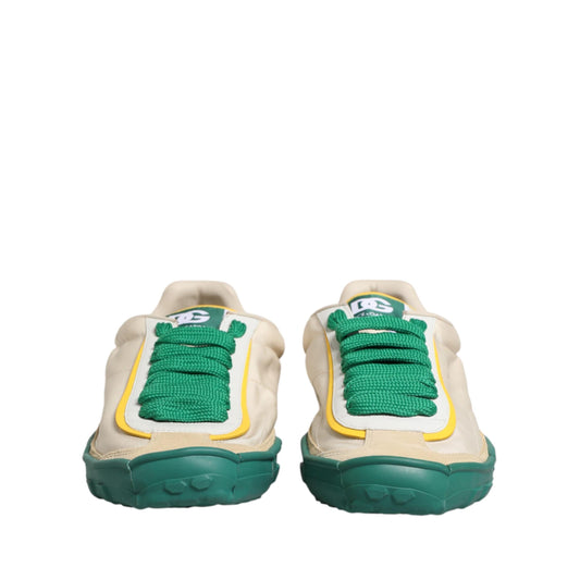 Dolce & Gabbana Multicolor Old Runner Lace Up Sneakers Shoes
