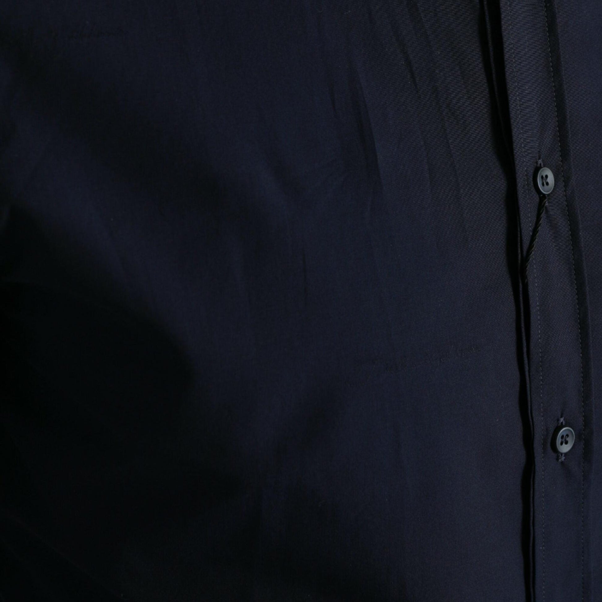 Dolce & Gabbana Navy Blue Slim Fit Formal GOLD Dress Shirt