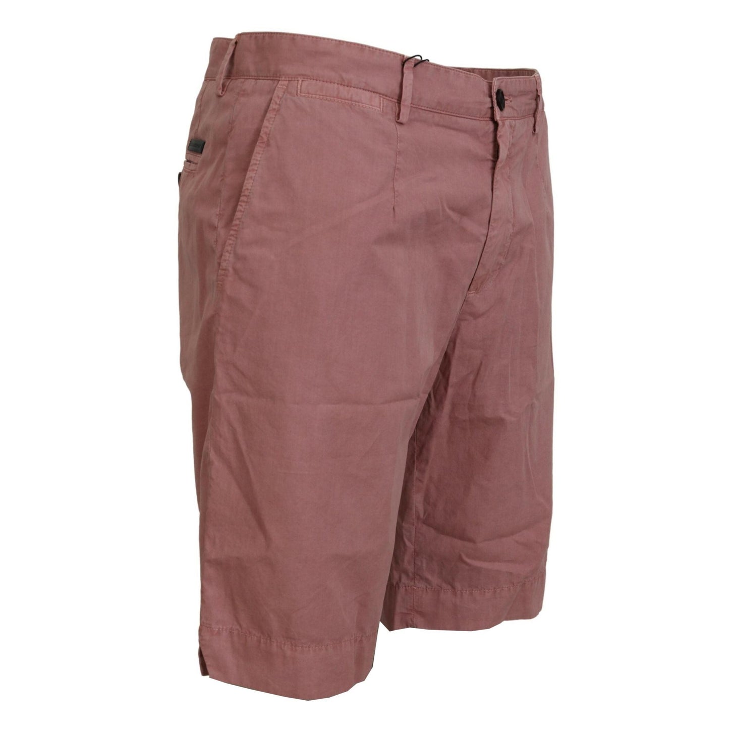 Dolce & Gabbana Pink Chinos Cotton Casual Mens Shorts