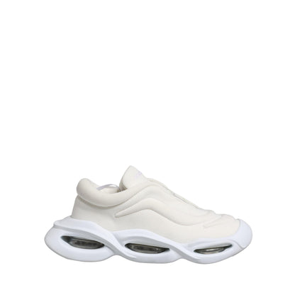 Dolce & Gabbana White Slip On Wave Low Top Sneakers Shoes