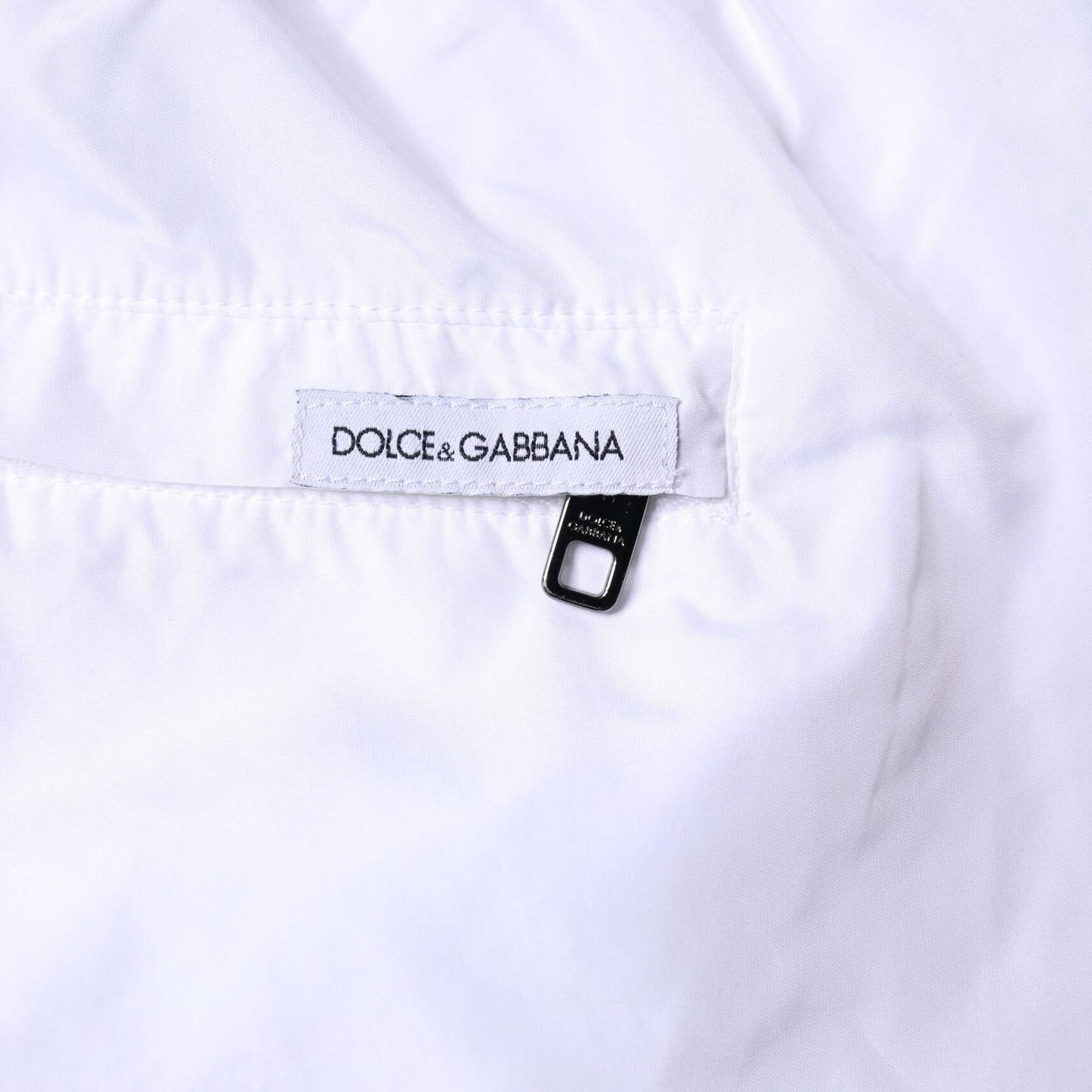 Dolce & Gabbana White Stripes Beachwear Shorts 2 Pc Swimwear