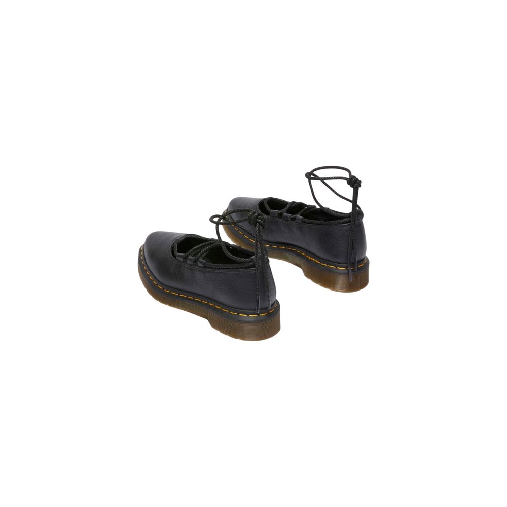 Dr. Martens Black Leather Platform Pumps