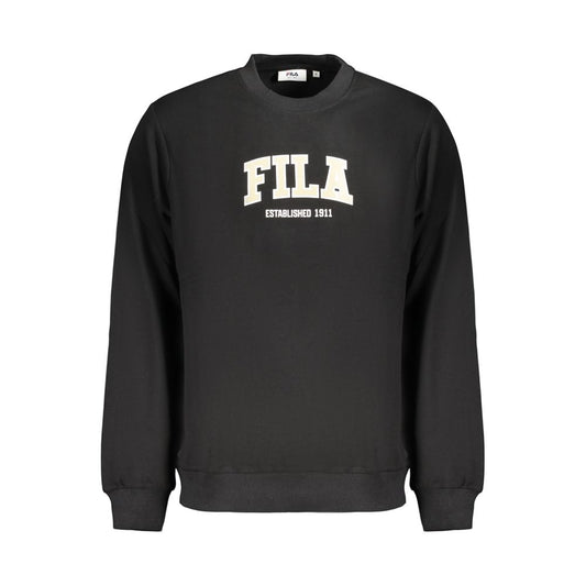 Fila Black Cotton Men's Sweatshirt