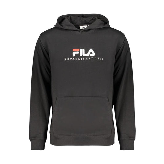 Fila Black Cotton Men's Sweatshirt