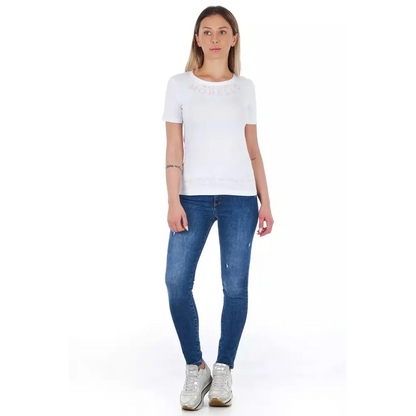 Frankie Morello Blue Denim Women Jeans