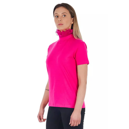 Frankie Morello Multicolor Cotton Women Top