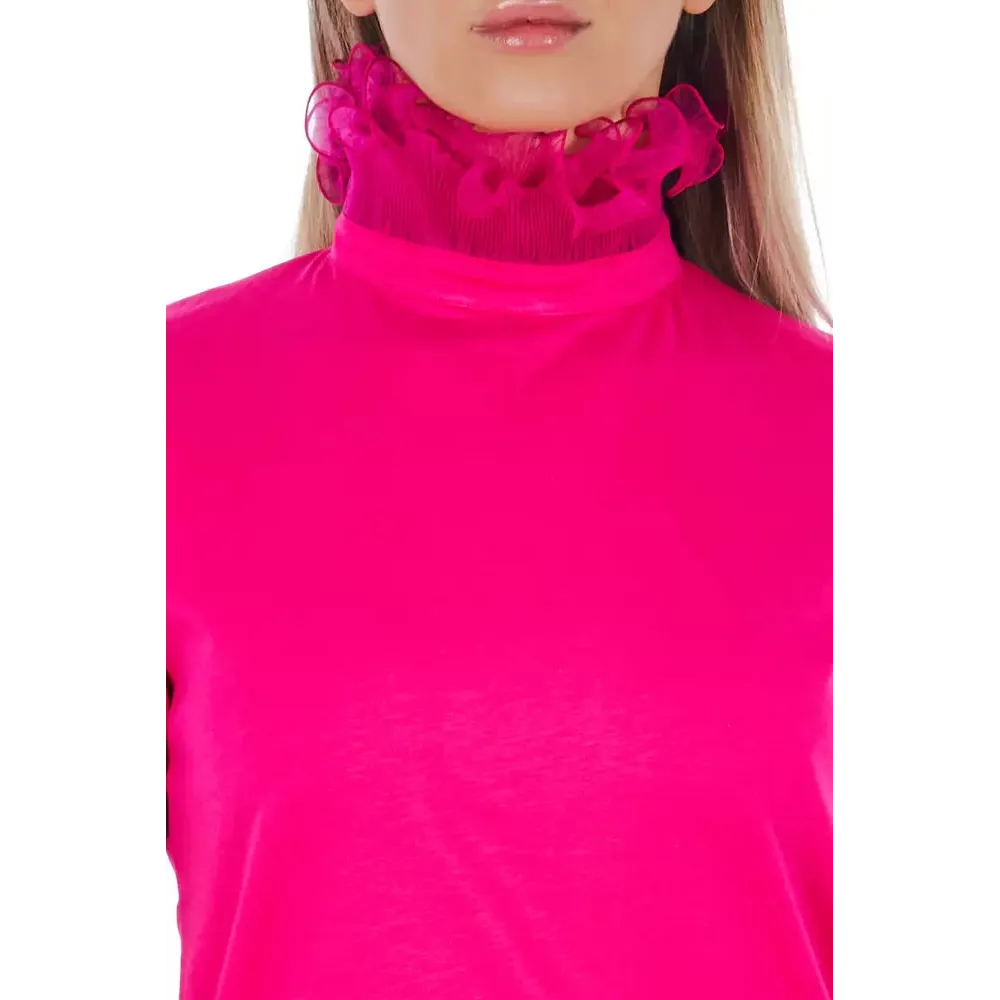 Frankie Morello Multicolor Cotton Women Top