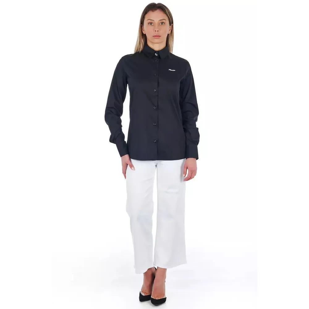 Frankie Morello White Cotton Women Cropped Trouser